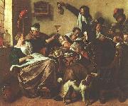 Jan Steen The Artist's Family France oil painting reproduction